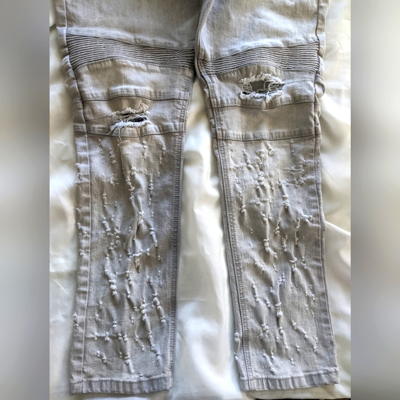 Kilogram Men's Distressed Jeans - Picture 11 of 12